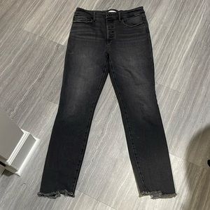 Good American Gray/Black Jeans, Size 29